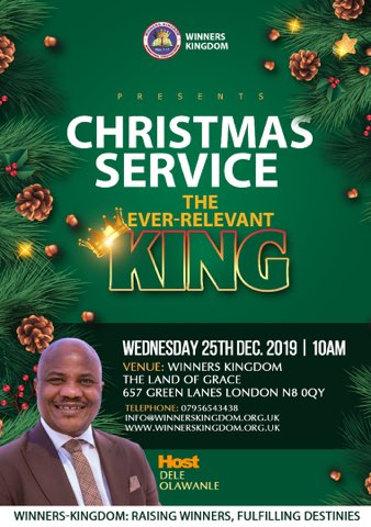 Christmas Service – The Ever-Relevant King