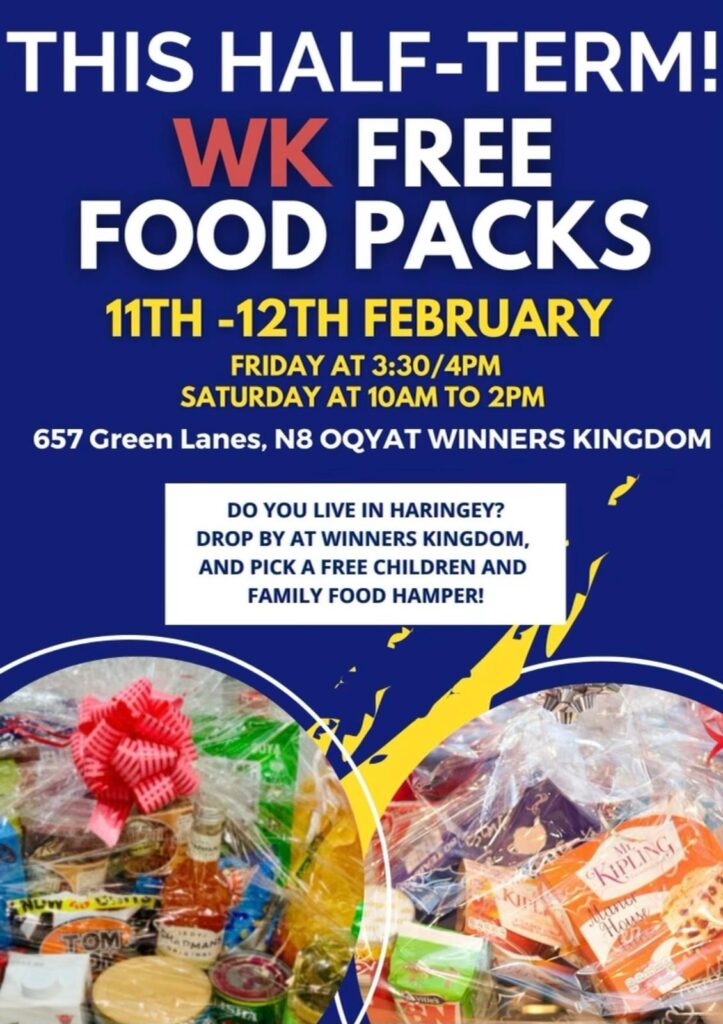 WK Free Food Packs